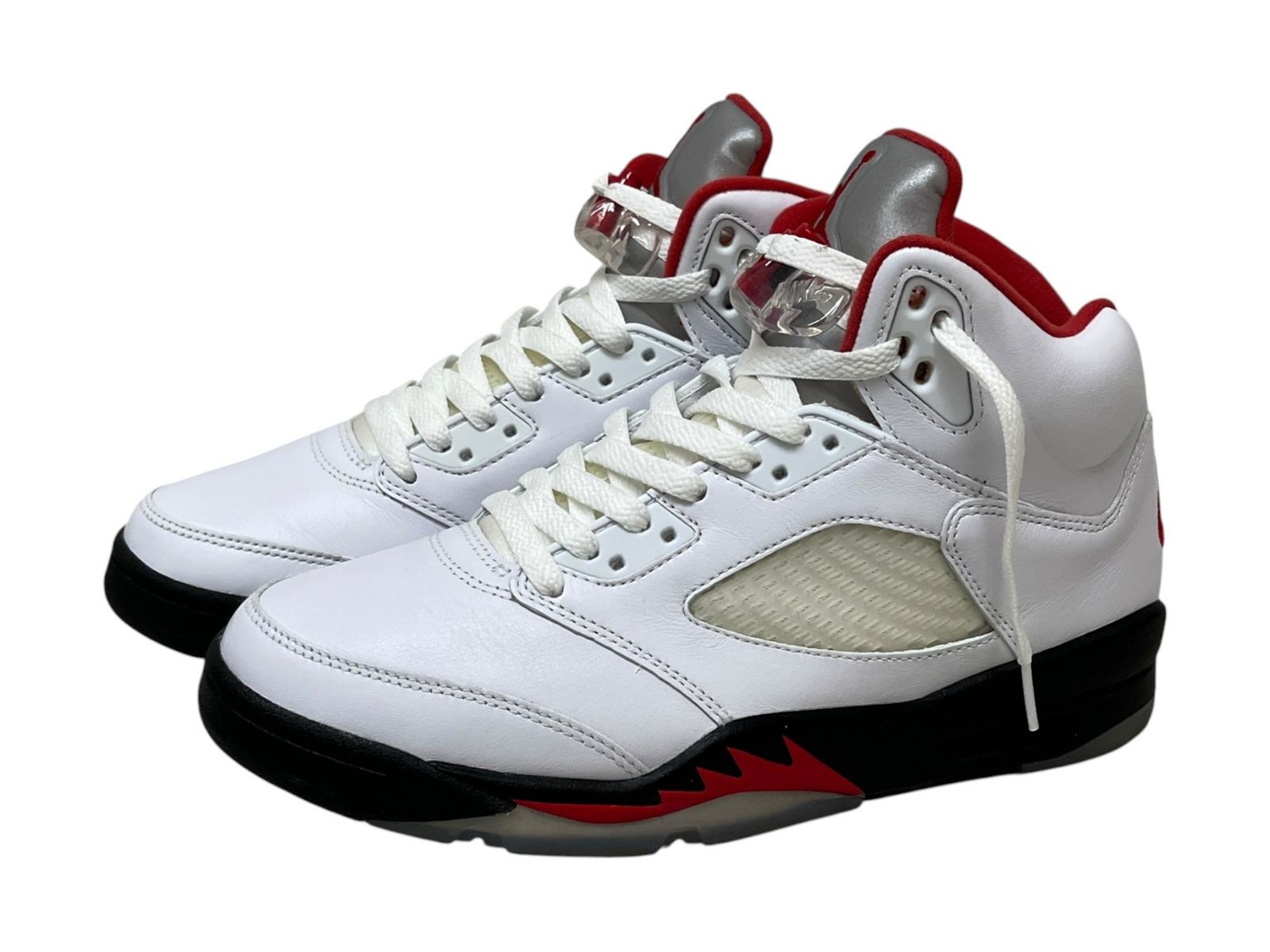 NIKE (ナイキ) AIR JORDAN 5 RETRO エアジョーダン 5 レトロ ハイカットスニーカー DA1911-102 25.5cm US7.5 ホワイト メンズ/025