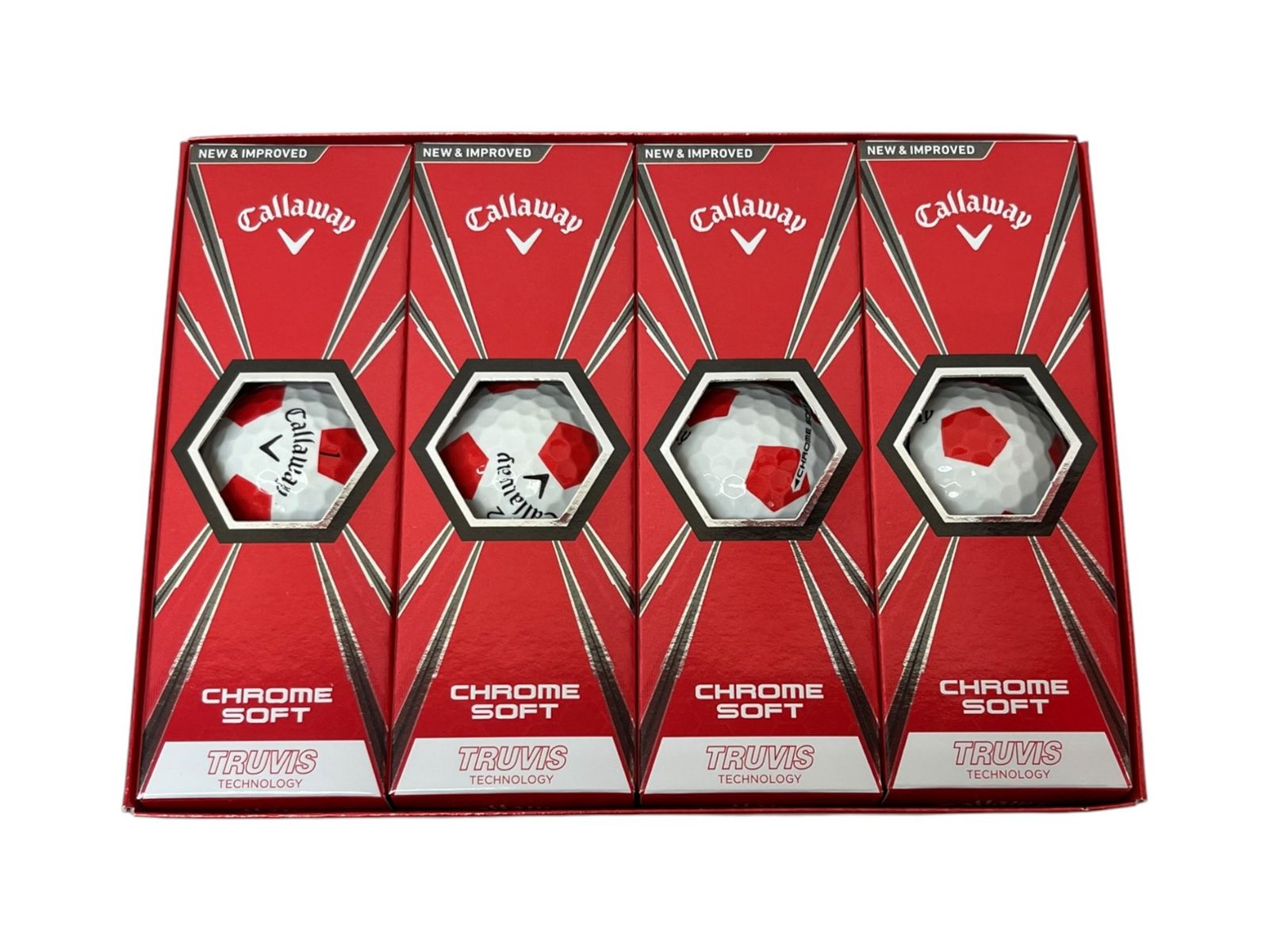 Callaway (キャロウェイ) CHROME SOFT TRUVIS ゴルフボール クロム 
