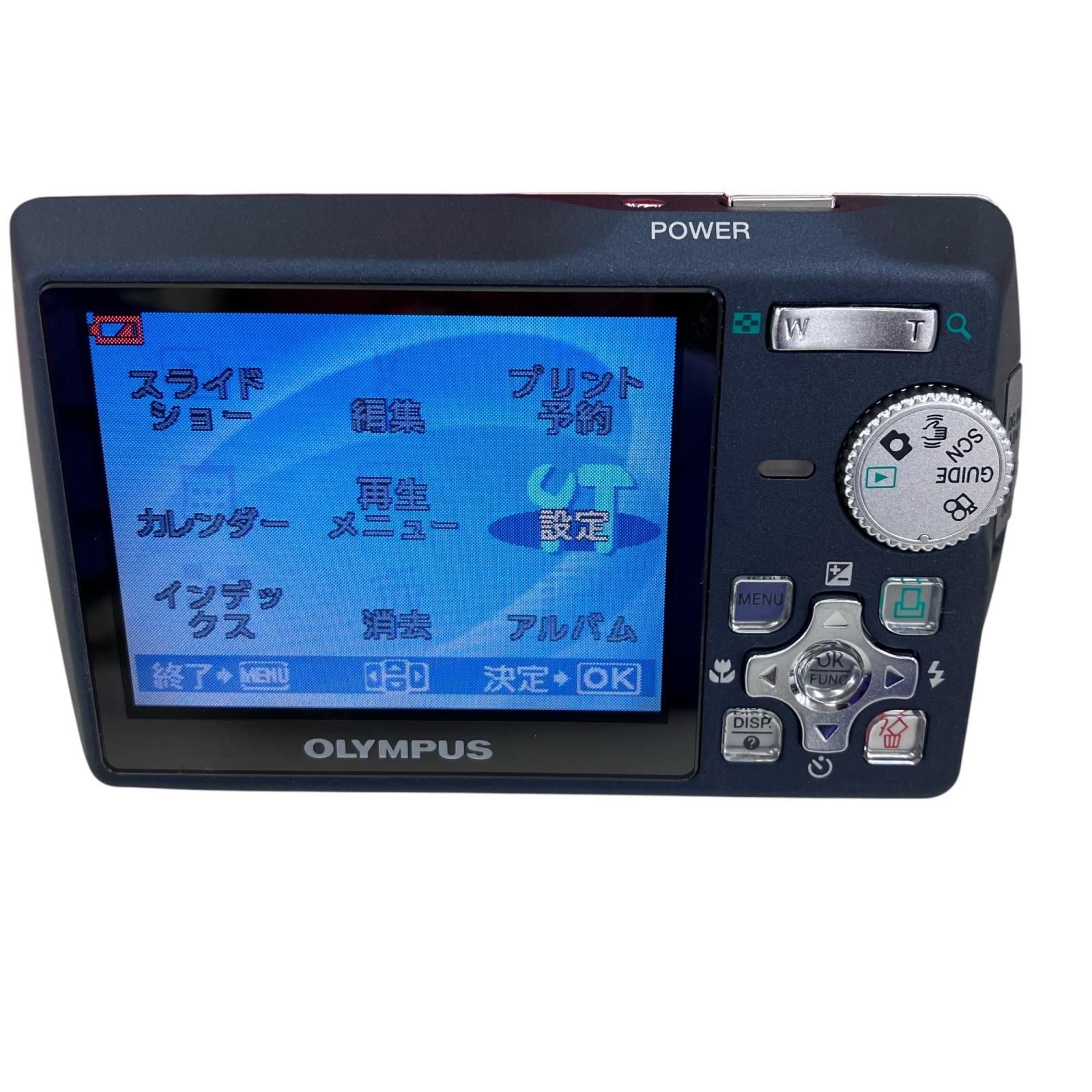 118010 動作確認済み OLYMPUS オリンパス コンパクトデジタルカメラ μ