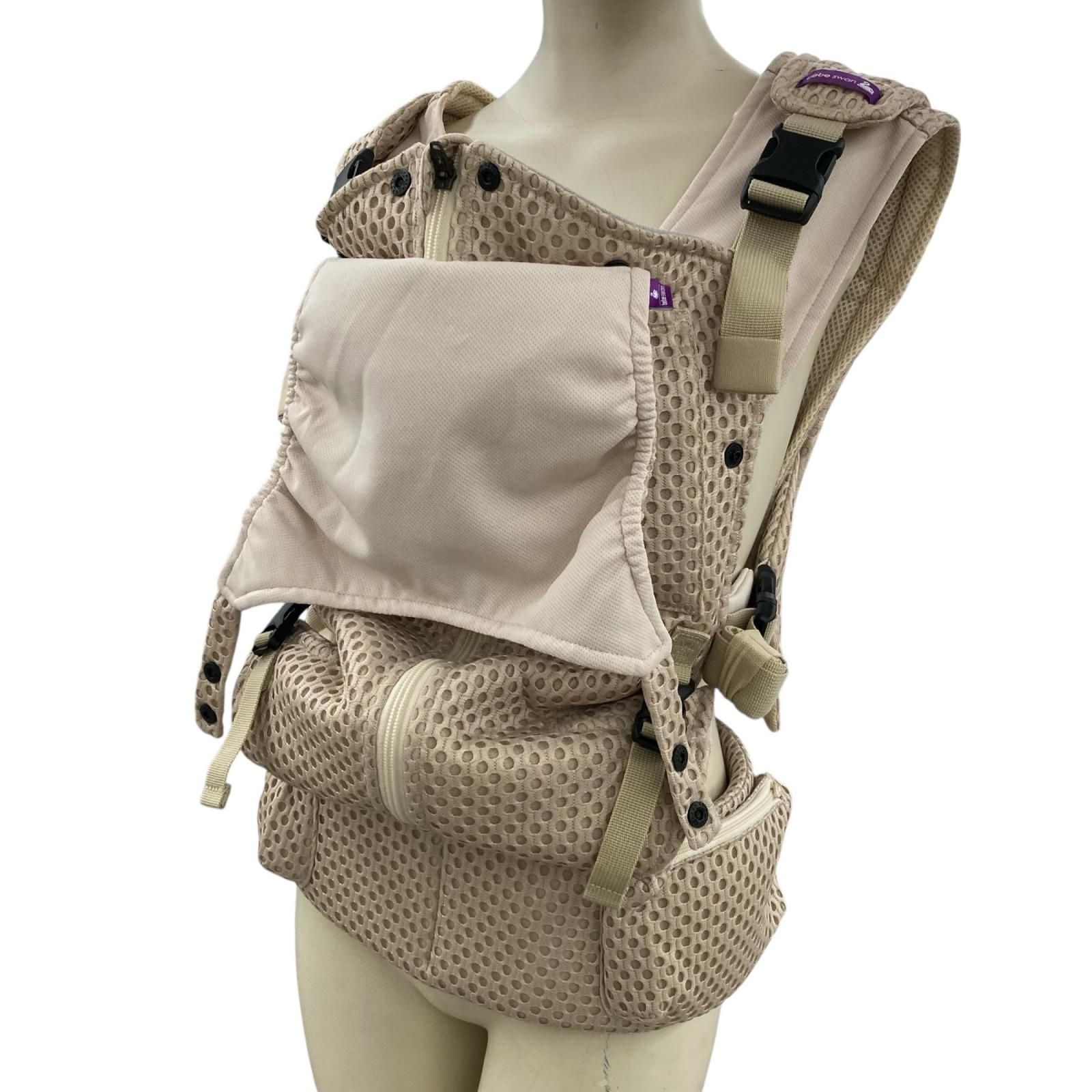 186000 現状品 bebe swan べべスワン 抱っこ紐　 ベージュ