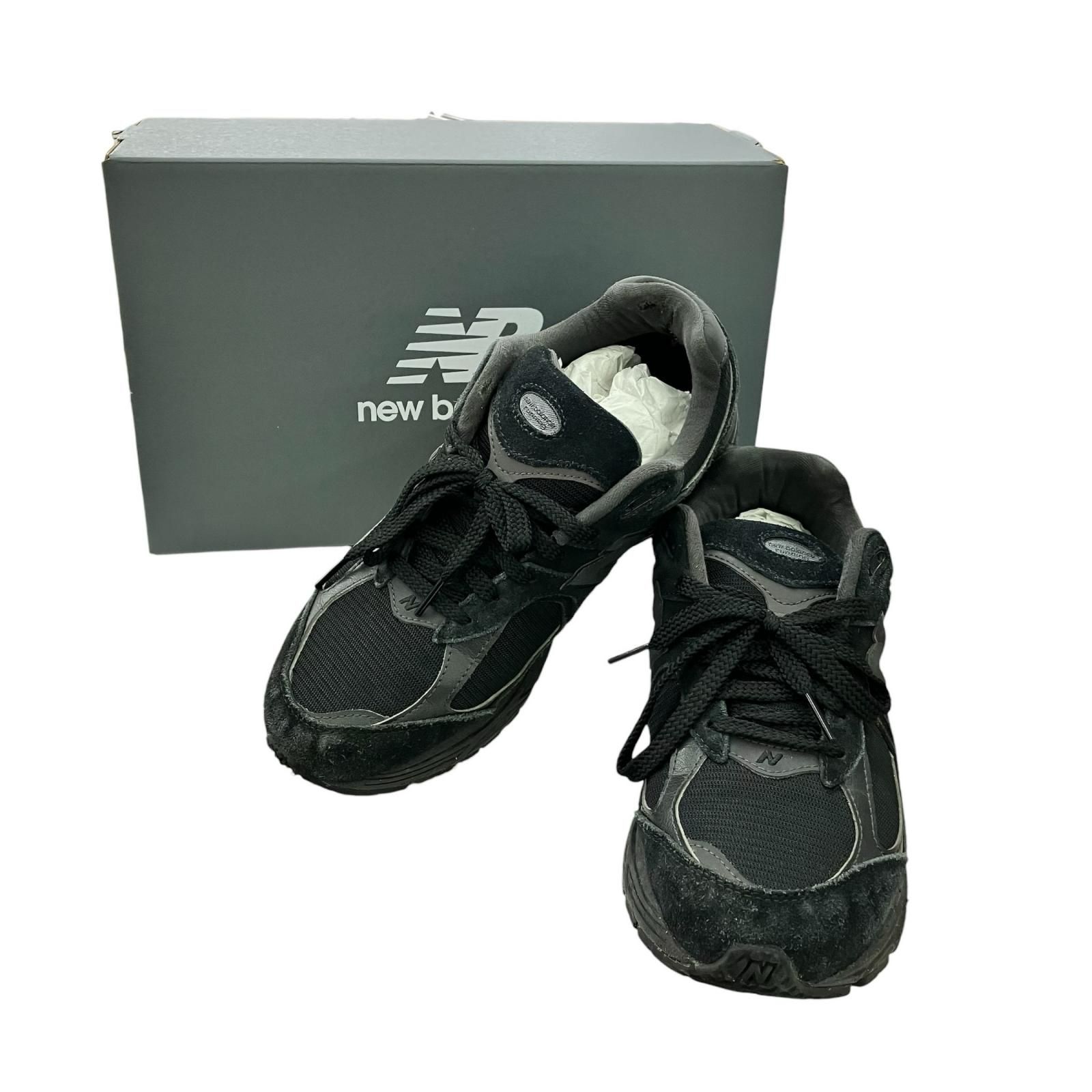 186001 現状品 NEW BALANCE ニューバランス スニーカー U2002RBL 40 25cm ブラック ユニセックス