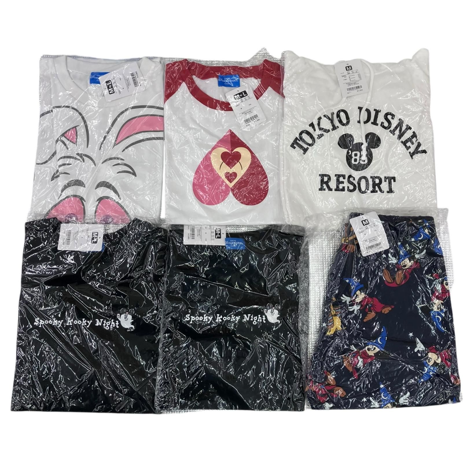 186004 新品未使用 Disney ディズニー Tシャツ パーカー パンツ 6点まとめ売り