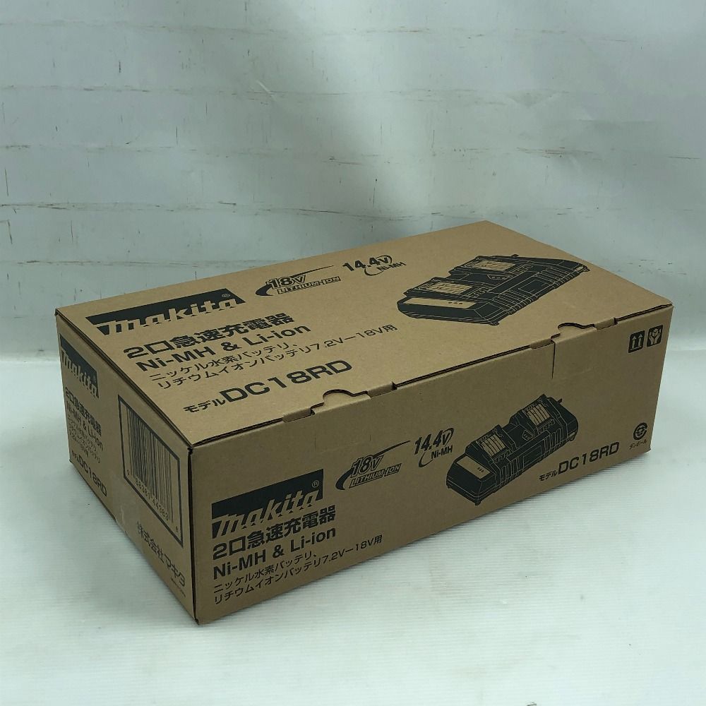 MAKITA マキタ 急速充電器 未使用品(S) 本体のみ DC18RD ブラック