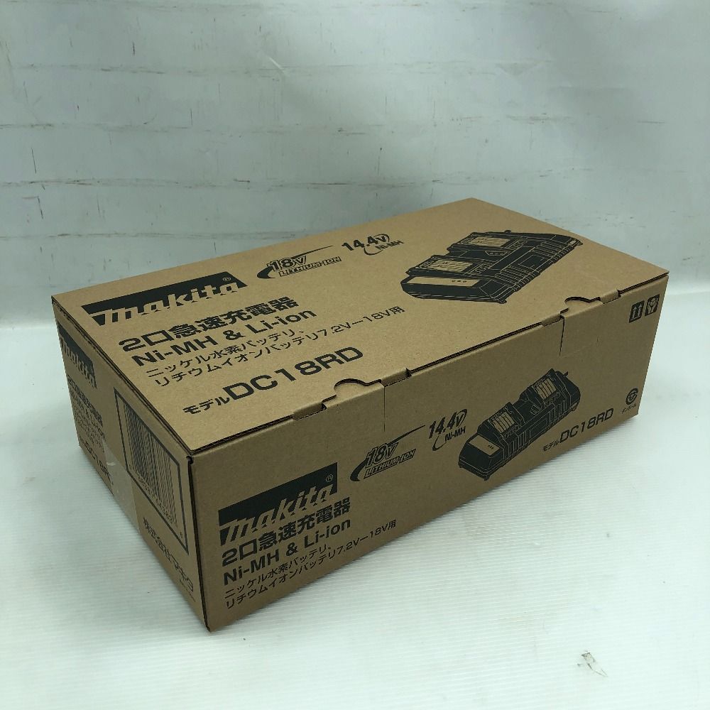 MAKITA マキタ 急速充電器 未使用品(S) 本体のみ コード式 100v DC18RD ブラック