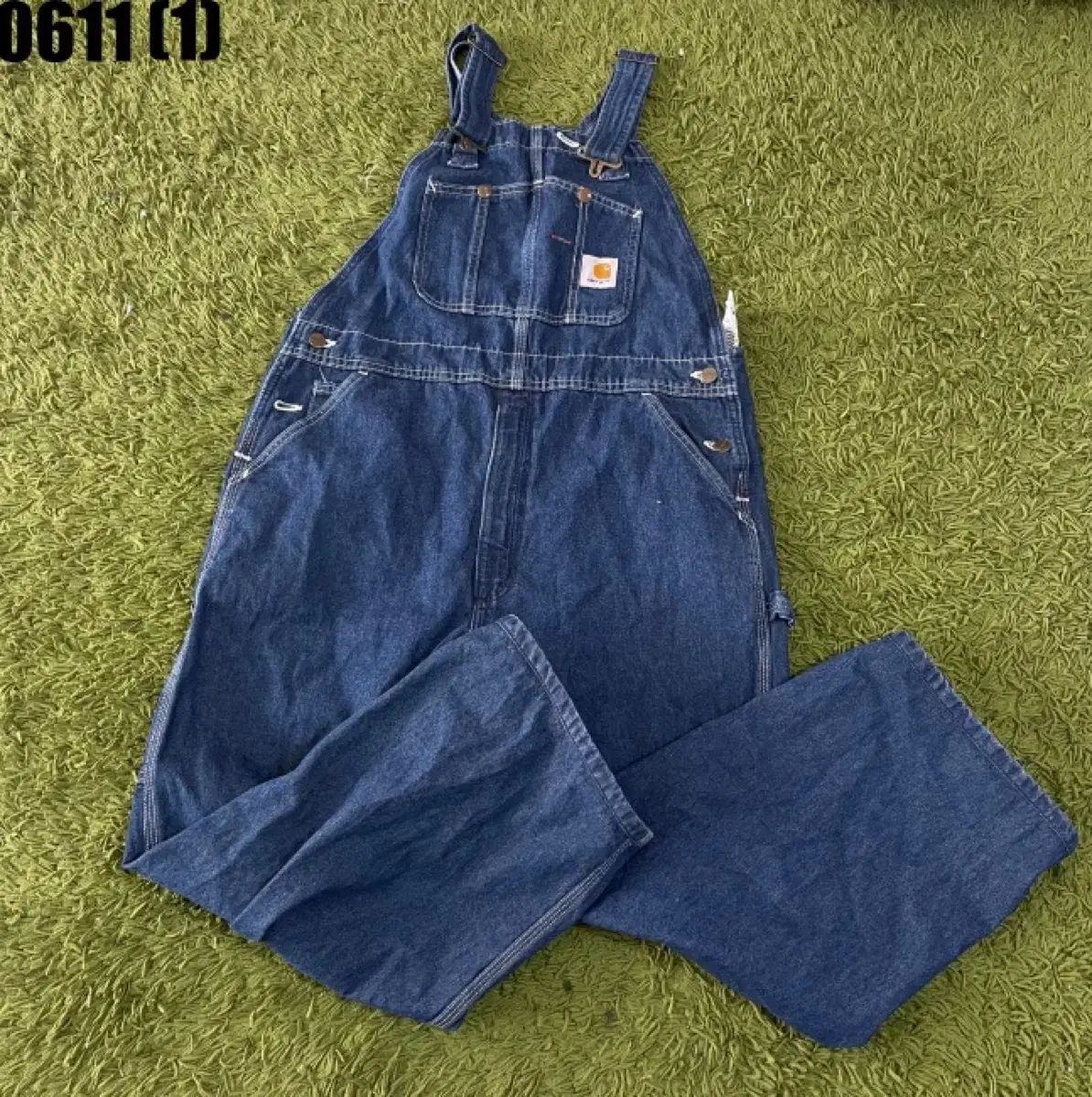 Carhartt カーハート デニム オーバーオール サスペンダー デニムパンツ