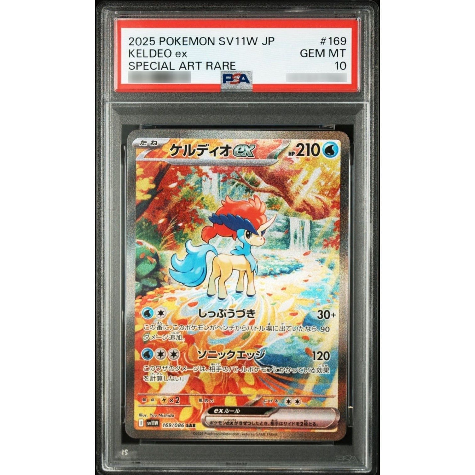 PSA10鑑定済〕ケルディオex【SAR】{169/086} - メルカリ