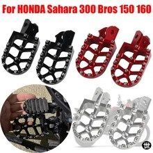 ホンダ サハラ 300 ラリー ブラザーズ NXR 150 160 NXR150 NXR160 用オートバイアクセサリー フットレスト フットペグ フットペグレスト ペ