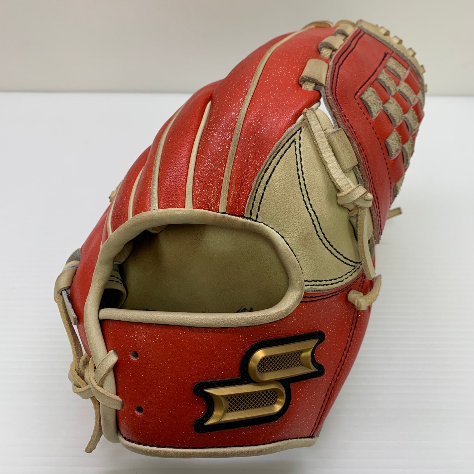 エスエスケイ SSK プロエッジ proedge PEN223LA 軟式 大人 一般 内野手用 グローブ グラブ 右投げ 中古品 グローブ袋付き 野球 8912