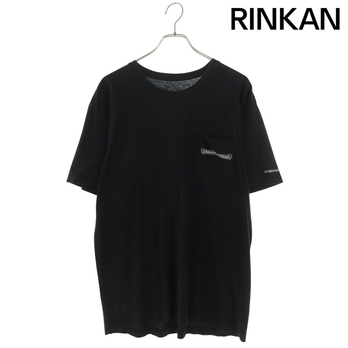 クロムハーツ CH T-SHRT/2 バックスクロールラベルプリントTシャツ メンズ L