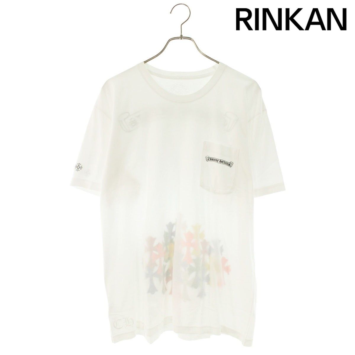 クロムハーツ MLTCOL CEM CRS T-SHRT マルチセメタリークロスプリントTシャツ メンズ XL