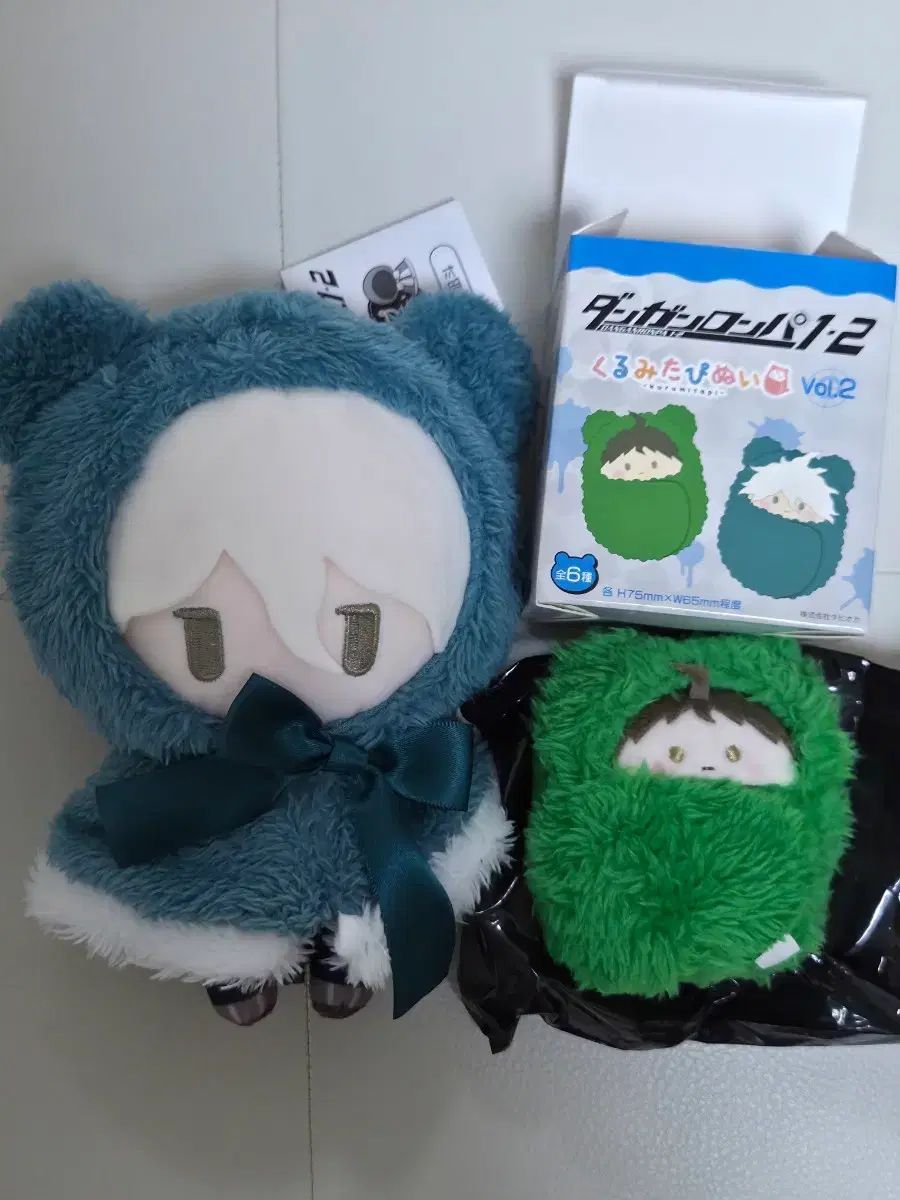 ダンガンロンパ 狛枝 凪斗 ケープ くるみたぴぬい + 日向 くるみたぴぬい