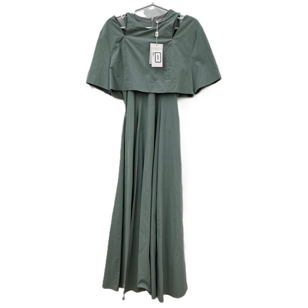 ロングワンピース CLANE クラネ 1 SLASH SHOULDER ONEPIECE