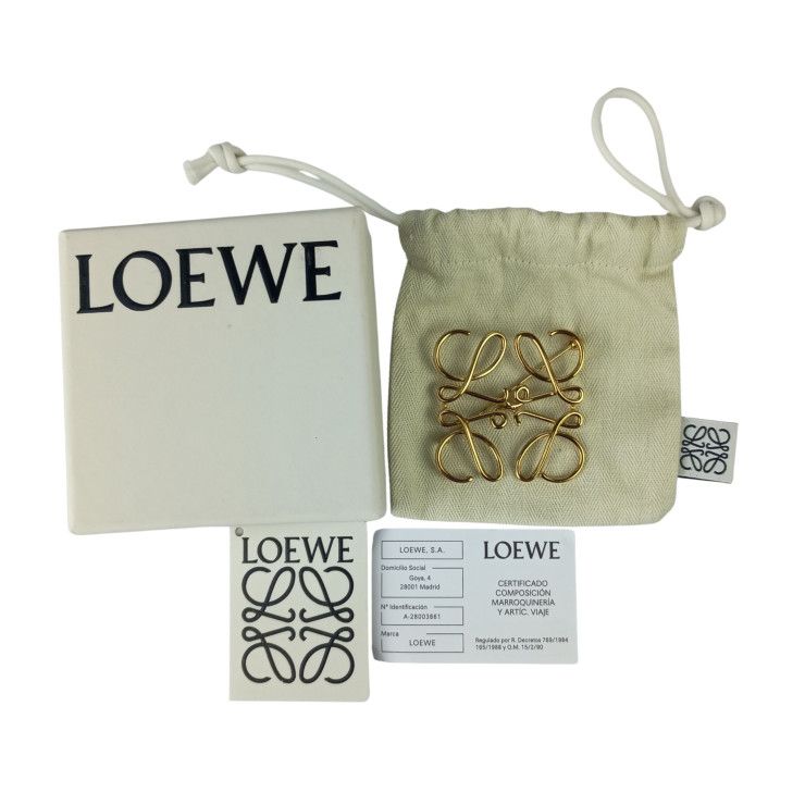 LOEWE ロエベ ブローチ ANAGRAM BROOCH アナグラム ブローチ 箱、保存