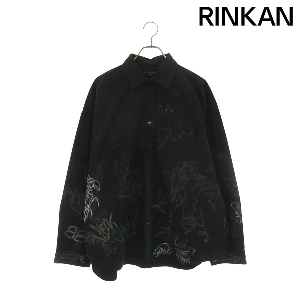 ラフシモンズ 18SS 181-248-10032 DENIM EASY FIT SHIRT ロゴパッチ