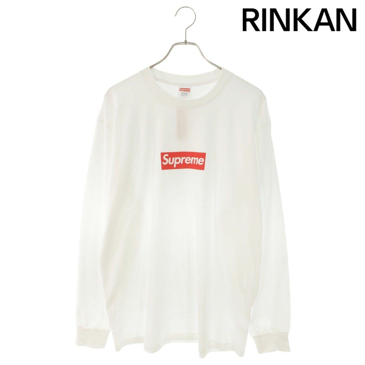 シュプリーム Box Logo L/S Tee ボックスロゴ長袖カットソー メンズ L