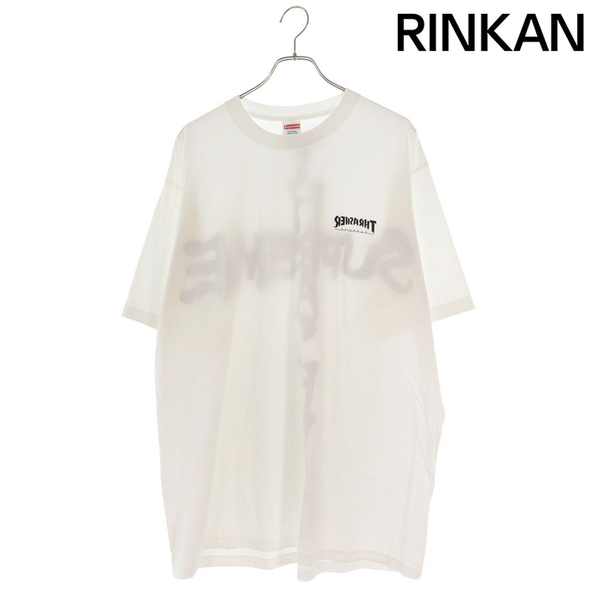 シュプリーム ×スラッシャー THRASHER 24AW Thrasher Cross Tee バックロゴTシャツ メンズ XL