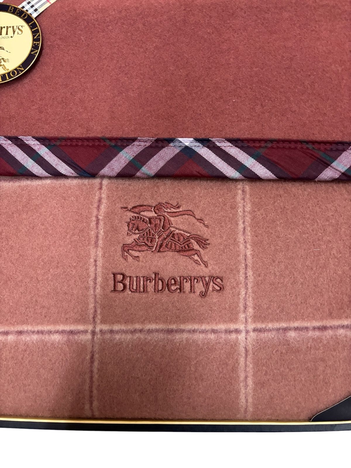 Burberrys（ヴィンテージ） 純毛毛布 140x200㎝ - メルカリ