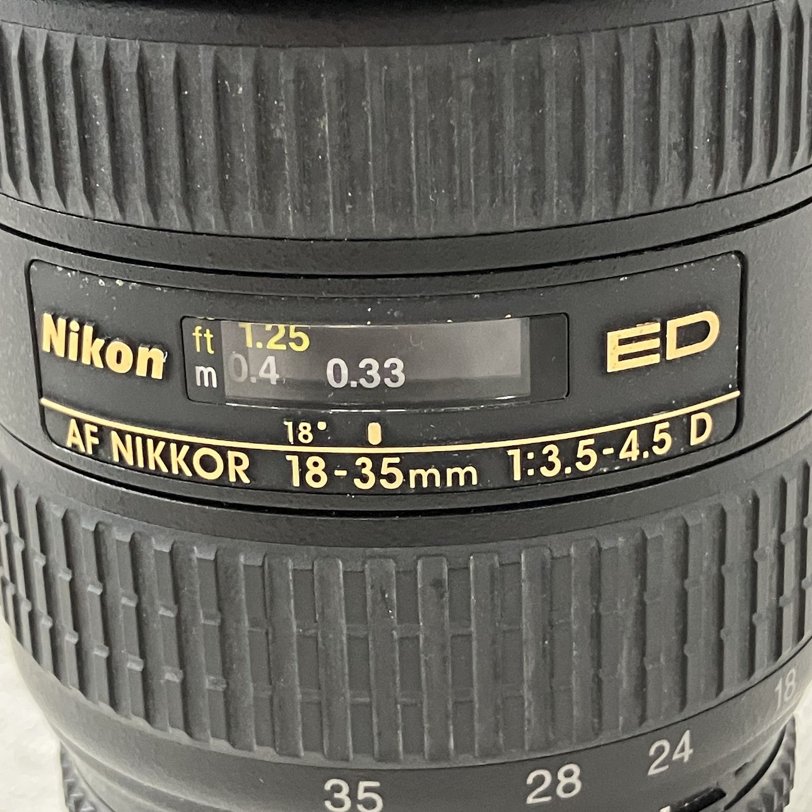 Nikon ニコン AF NIKKOR 18-35mm F3.5-4.5D ED 広角ズームレンズ カメラ 中古 ジャンク H11337490