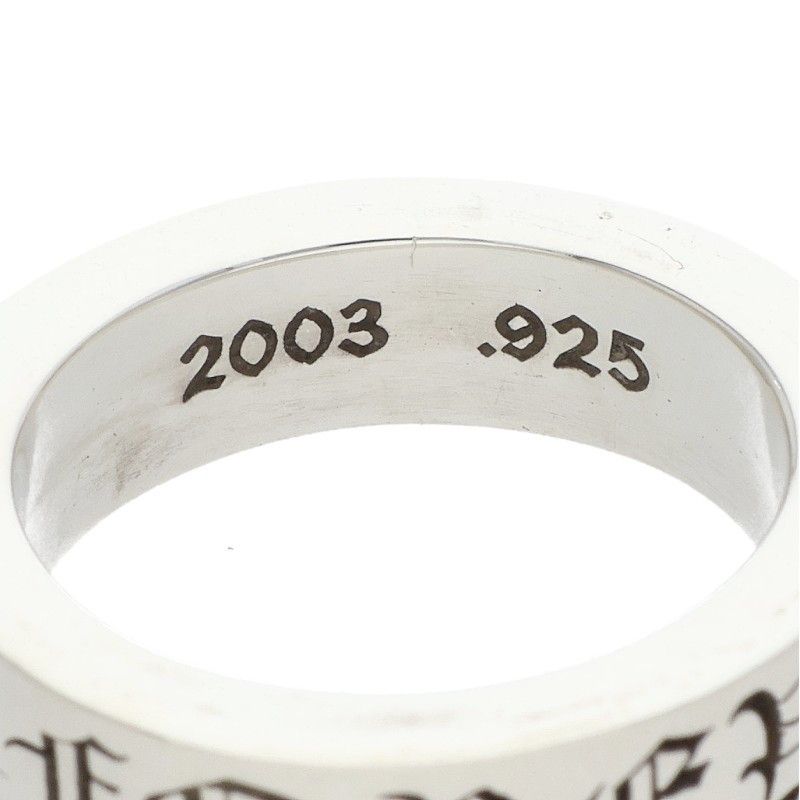 クロムハーツ 6mm SPACER FOREVER/6mmスペーサーフォーエバー シルバー