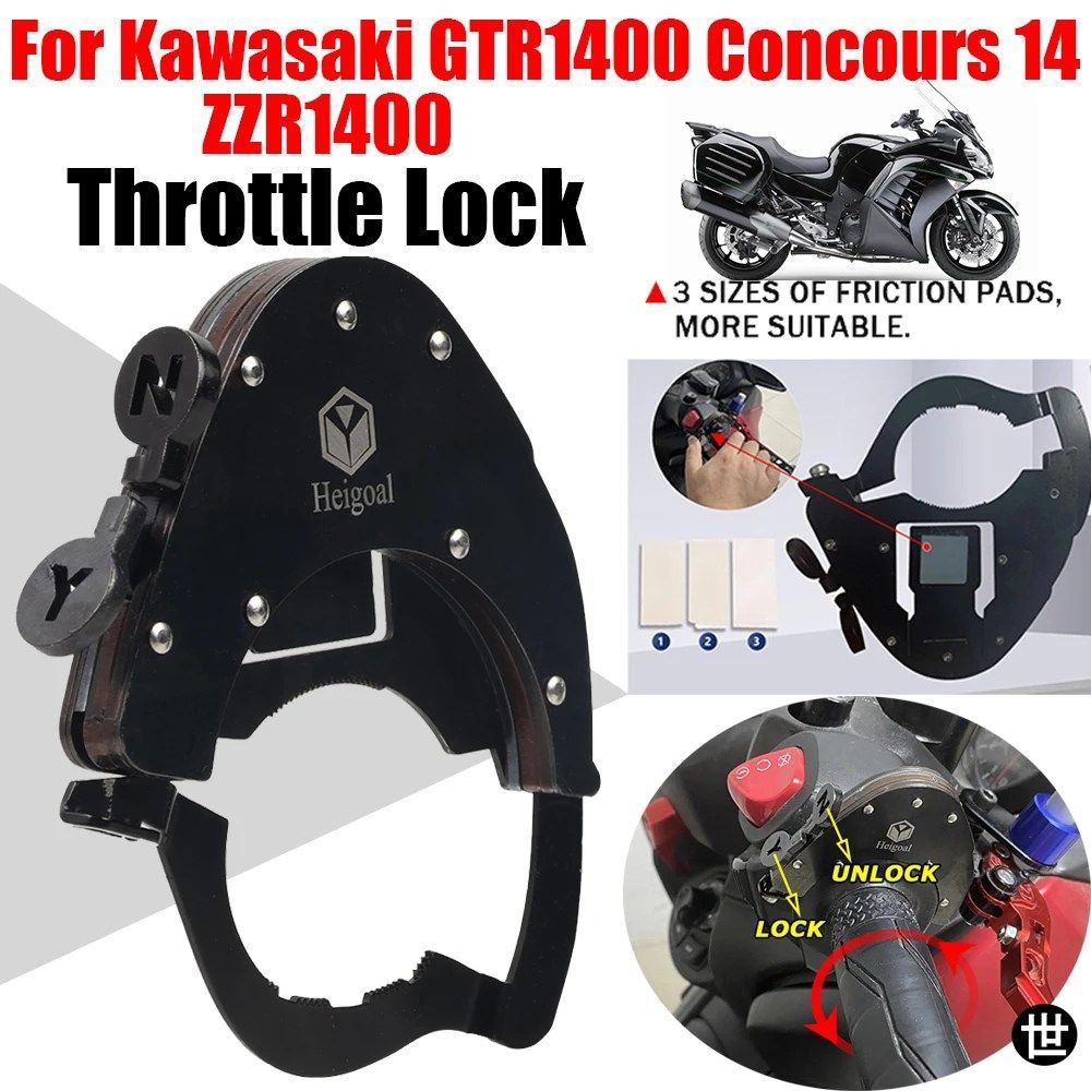 オートバイ用アクセサリー クルーズコントロール ハンドルバー スロットルロックアシスト カワサキ GTR1400 1400GTR GTR 1400 Concours 14 6,944円