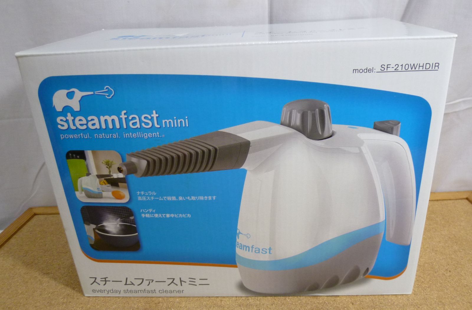 未使用品 STEAMFAST mini スチームファーストミニ SF-210WHDIR - メルカリ