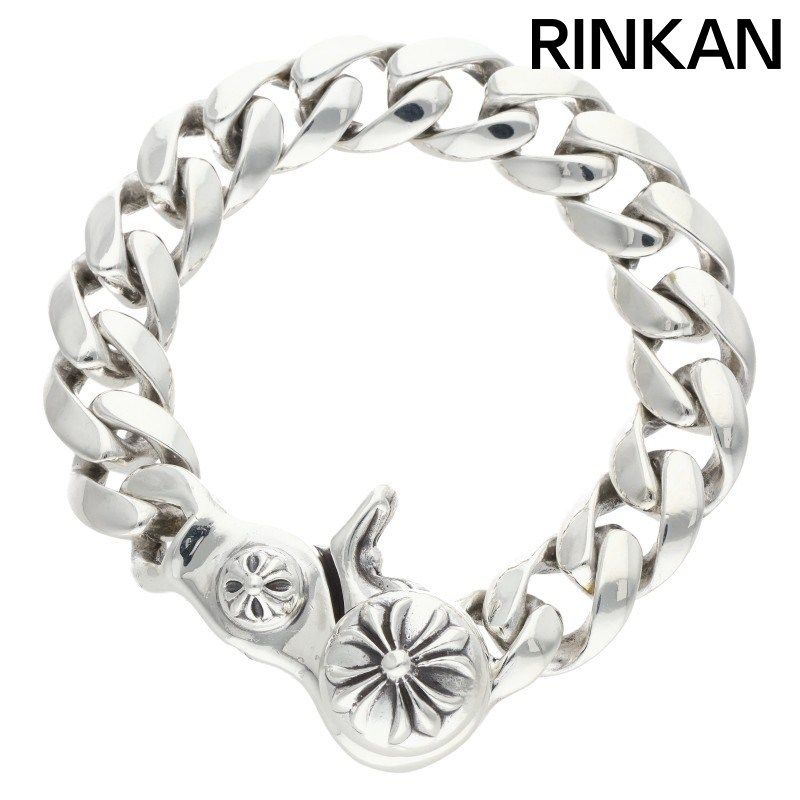 クロムハーツ CLSC CHN LNK/クラシックリンククリップ シルバーブレスレット メンズ 15LINK
