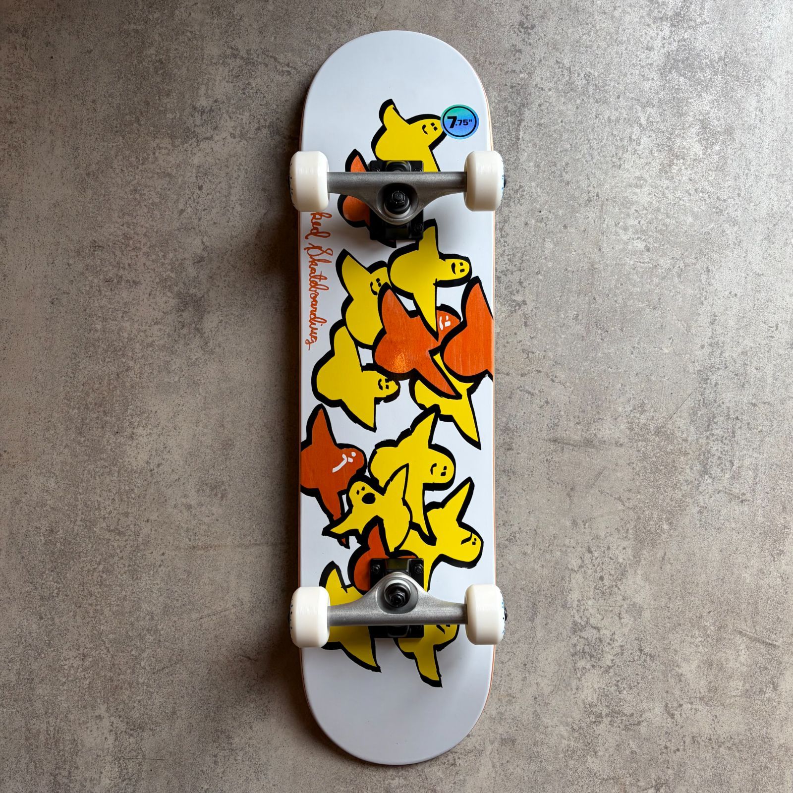 【コンプリートデッキ】 7.75×29.5inch【KROOKED】クルキット