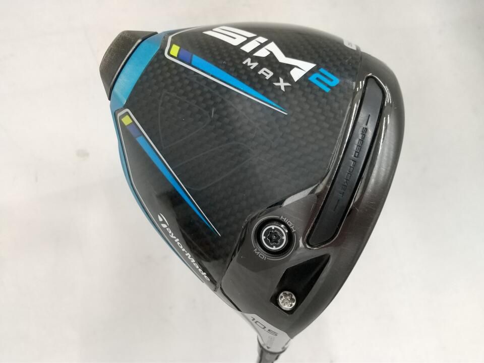 テーラーメイド　SIM2 MAX　10.5度　TENSEi TM50 RED　Sフレックス　ドライバー　中古　ゴルフドゥ！高知店【最短即日発送】