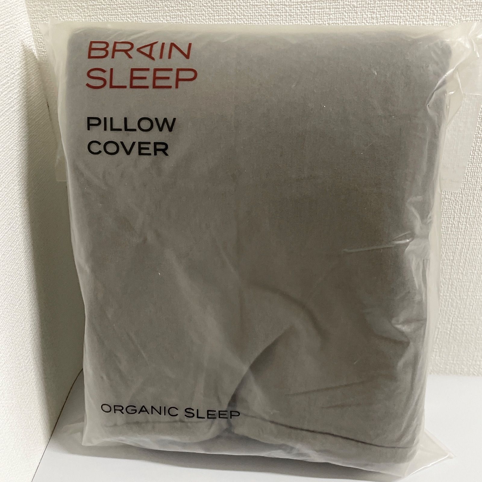 BRAIN SLEEP PILLOW ピロー カバー オーガニック付き