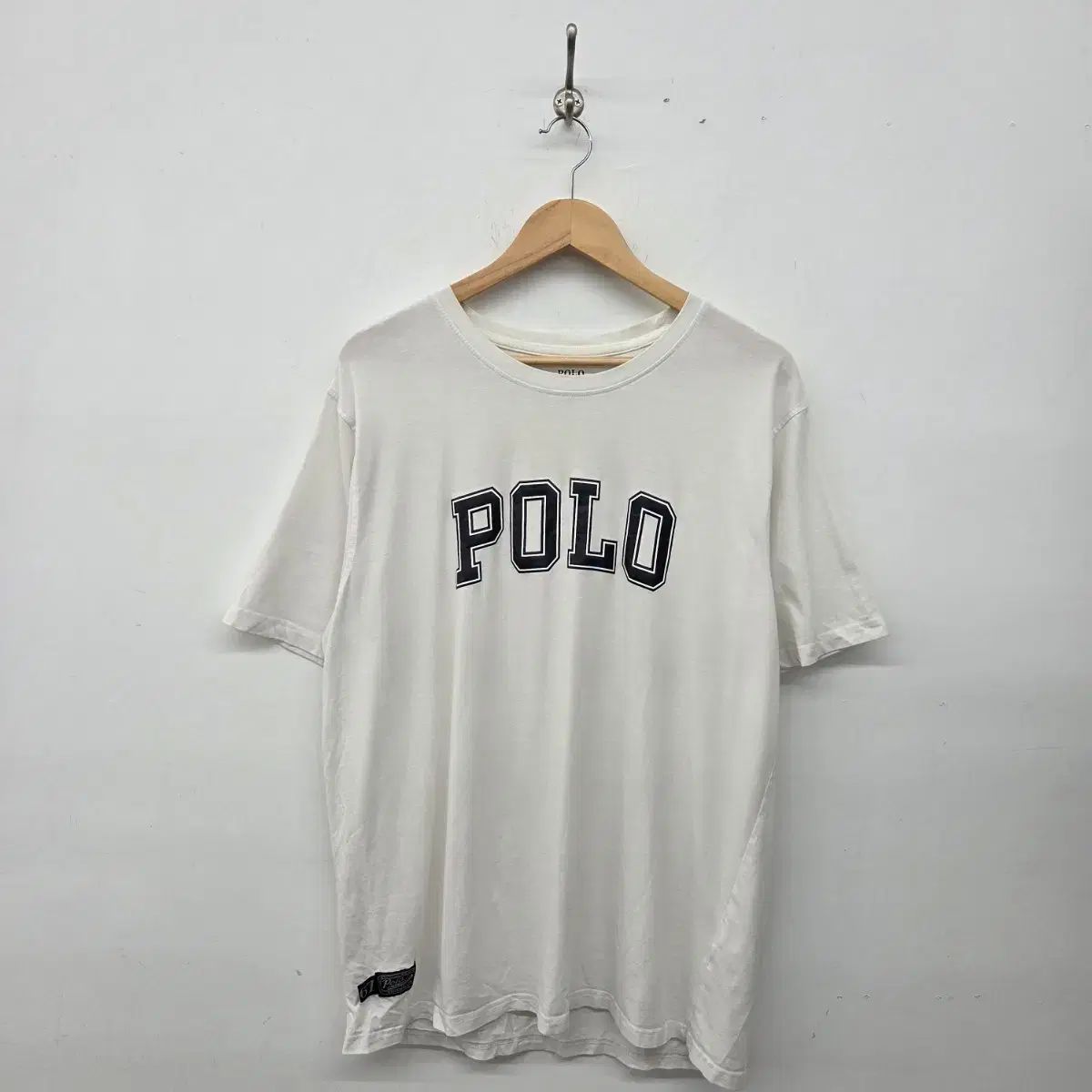【新品タグ付き】POLO Ralph Lauren 半袖Tシャツ ホワイト M 超激得，正規品】 ポロラルフローレン 白 半袖 ポロTシャツ XL