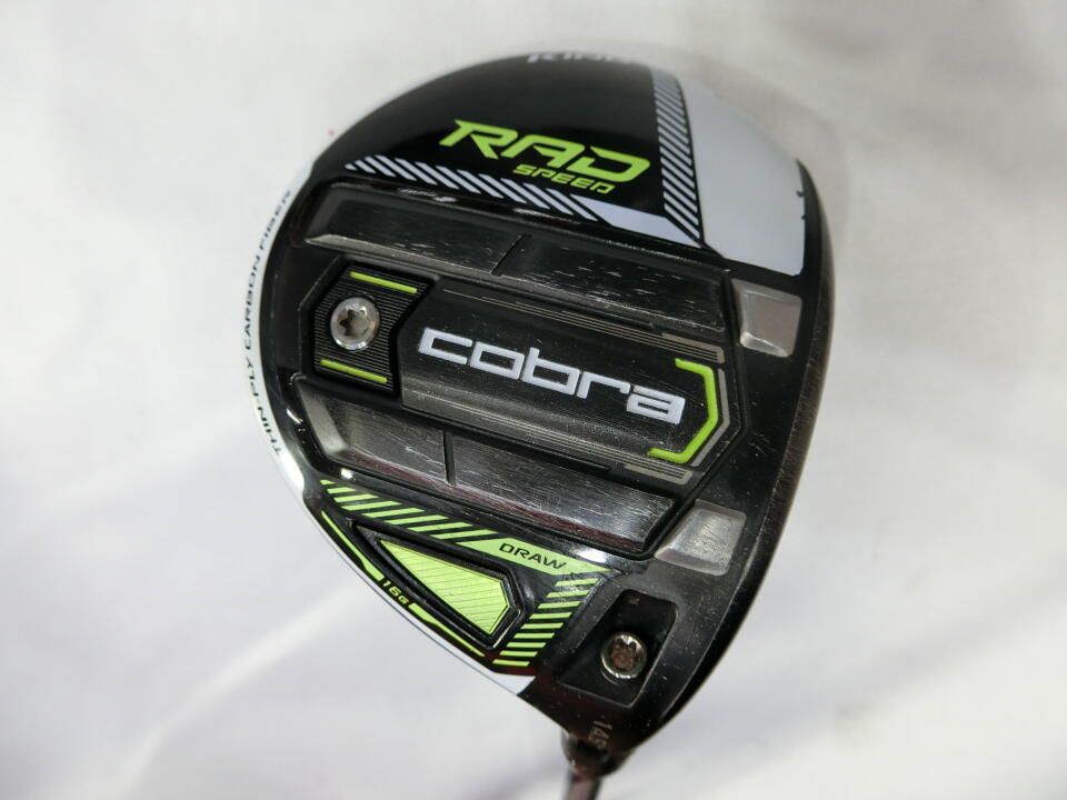 コブラ　KING RADSPEED Black/Yellow　14.5度　◆リシャフト◆SPD 569 EVO 6　Rフレックス　フェアウェイウッド　中古　ゴルフドゥ！札幌厚別店【最短即日発送】