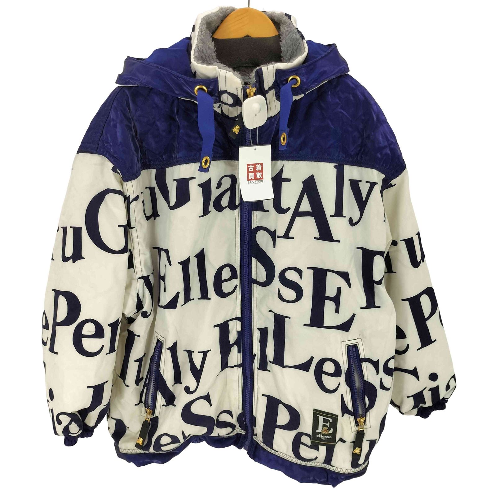 エレッセ ellesse 総柄フードジャケット メンズ JPN：L 