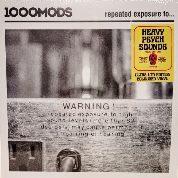LP 1000mods Repeated Exposure To... (Red&Blue Vinyl) HPS269 Heavy Psych Sounds 未開封 /00260