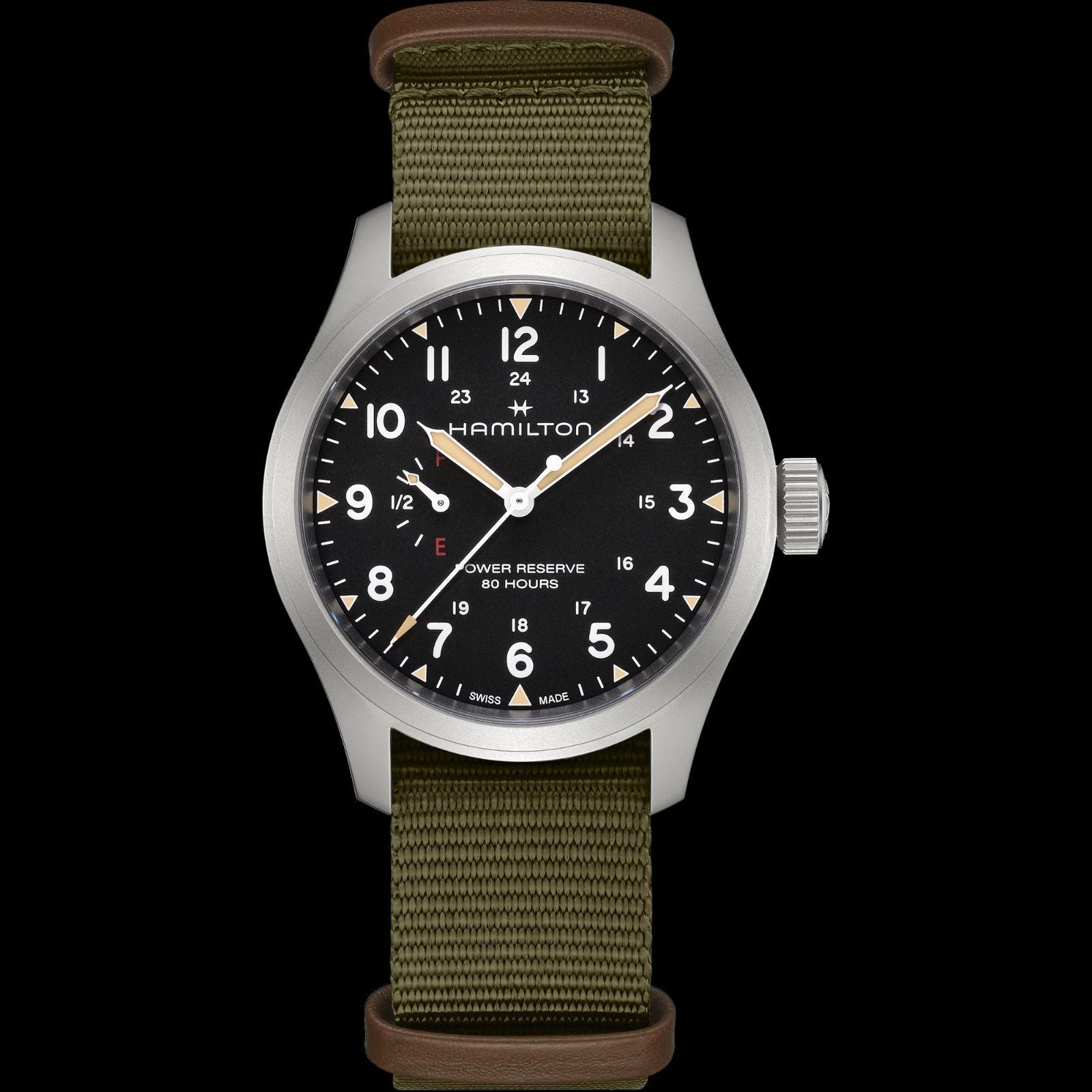 HAMILTON KHAKI Field MACHANICAL POWER RESERVE 40mm ハミルトン カーキフィールドメカニカルパワーリザーブ 手巻き H695090