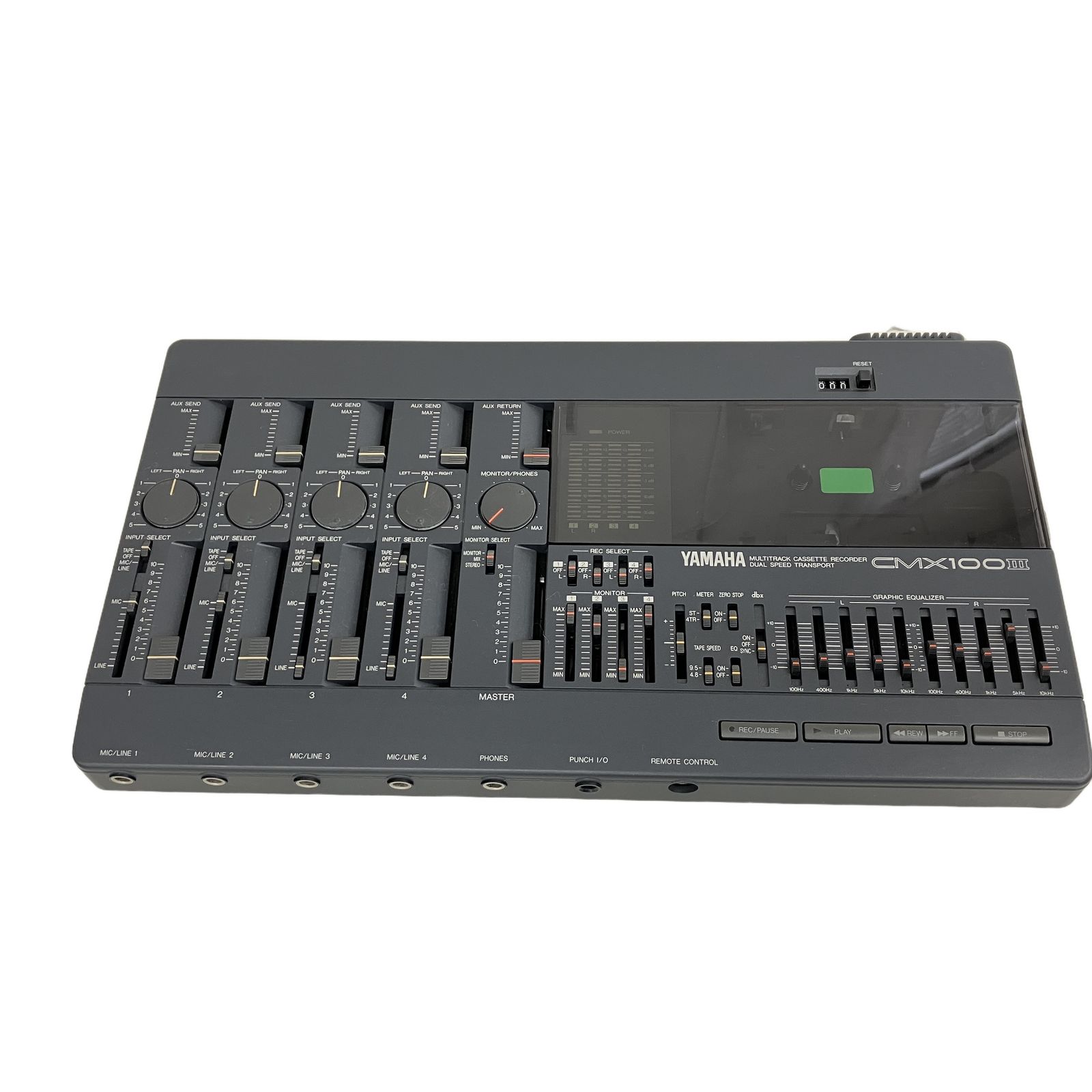 YAMAHA CMX100II マルチトラックカセットレコーダー　ジャンク YAMAHA CMX100 III マルチトラックレコーダー 音響機材 ジャンク