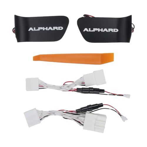 R◆アルファード 30系 適用 車 インナー ハンドル LED 9色切替え ALPHARD 30系 対応 ドアハンドル イルミネーション メモリー機能付き 車内ドアハンドル LEDライト 雰囲気 おしゃれに演出 ドレスアップ カー 内装パーツ 2点セット(アル