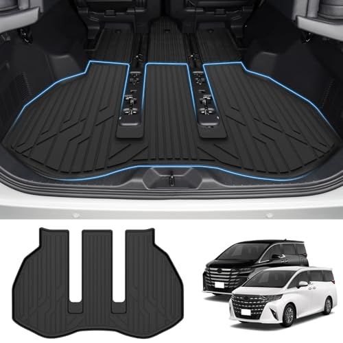 R◆GIMUYA トヨタ 新型 アルファード 40系 ヴェルファイア ラゲッジマット 3D 立体構造 防水 ALPHARD VELLFIRE 40系 トランクマット カーマット AGH4#W AAHH4#W TAHA4#W 2023年6月?現行 専用 耐汚れ/