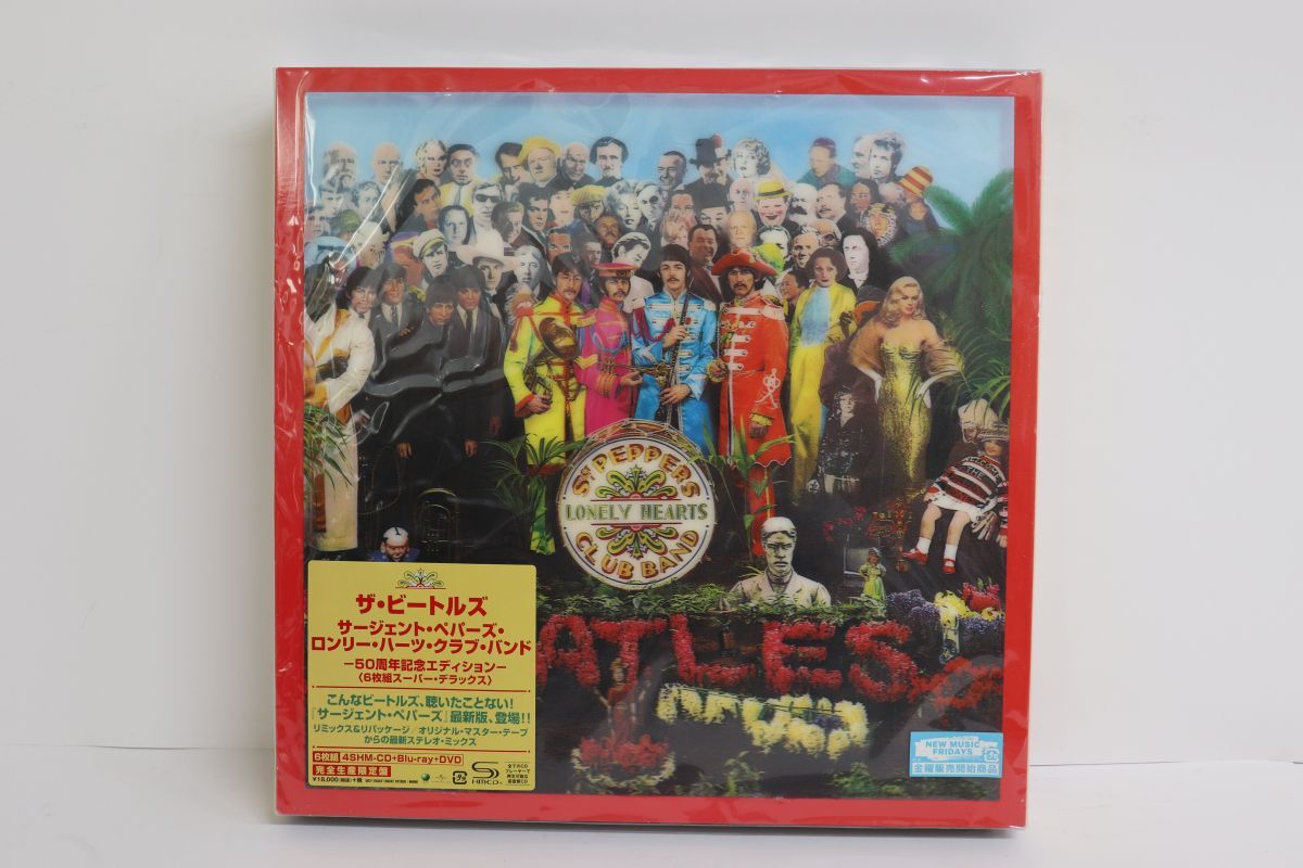 6LP Beatles Sgt. Peppers Lonely Hearts Club Band UICY78342 UNIVERSAL Japan 未開封 /02900