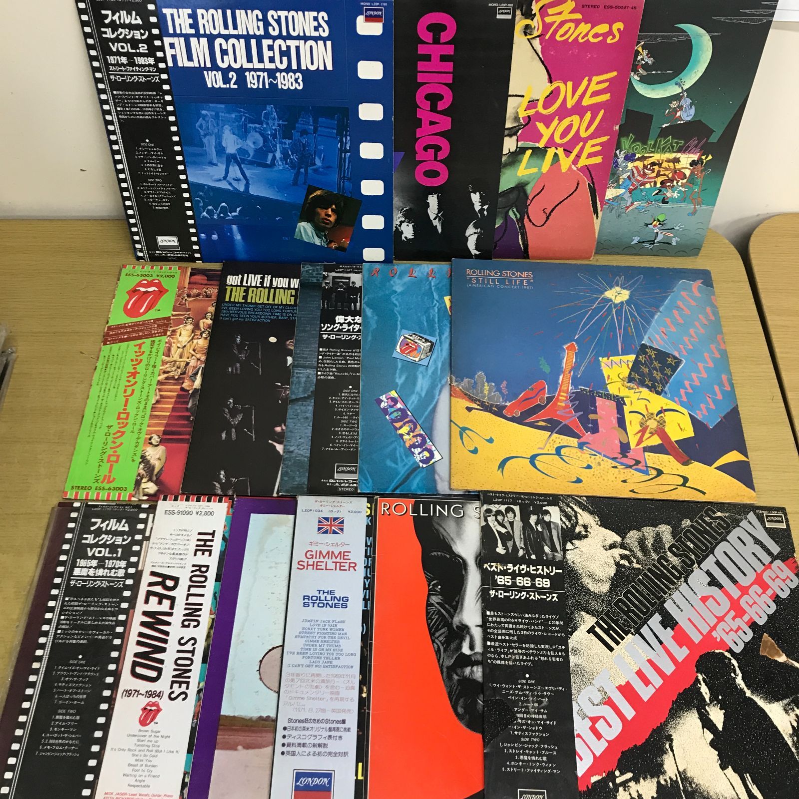 C104 ザ・ローリング・ストーンズ THE ROLLING STONES レコードまとめ 