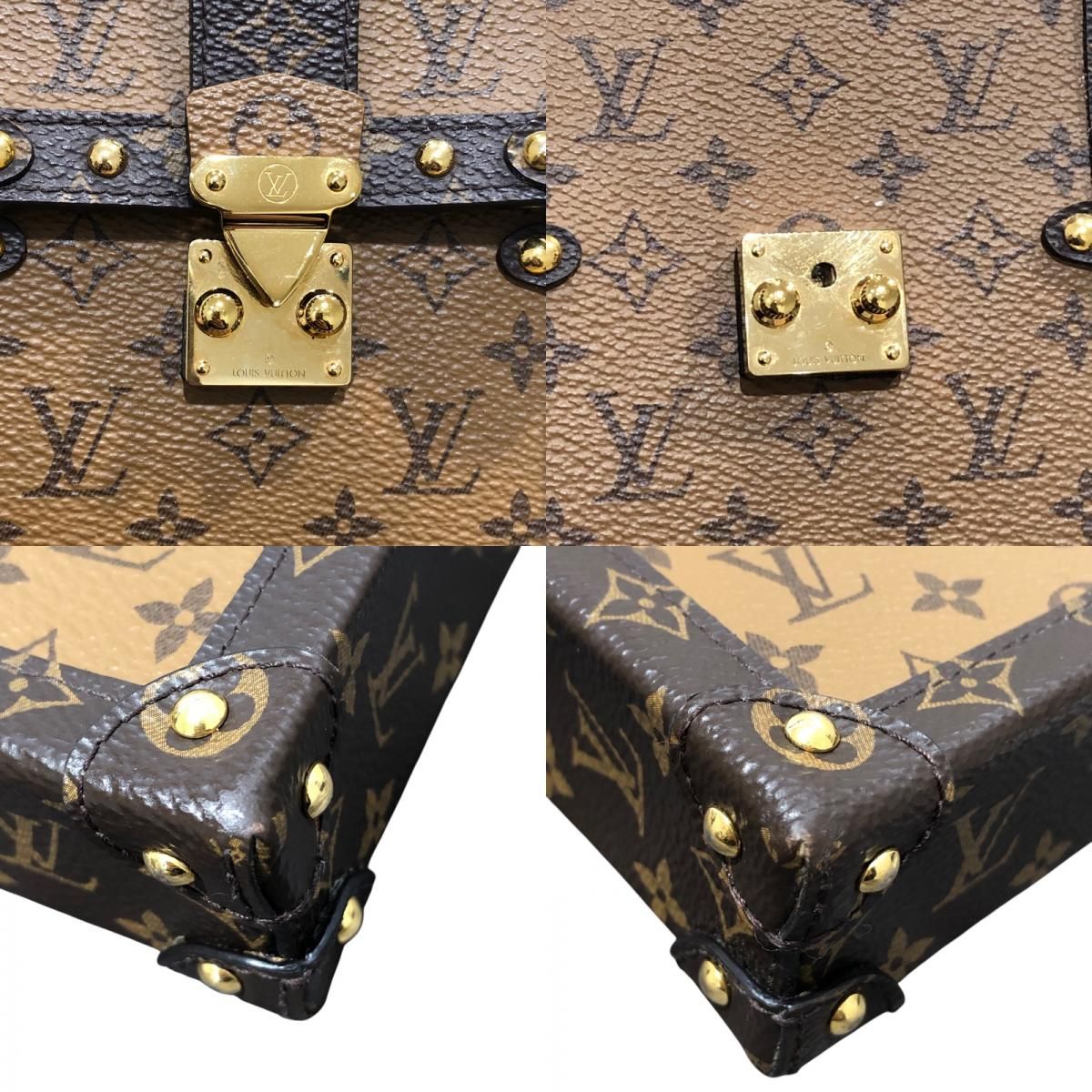 ルイ・ヴィトン LOUIS VUITTON ポシェット・トランク・ヴェルティカル 