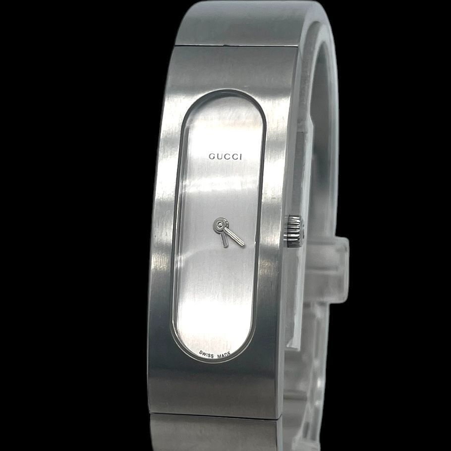 新品電池 稼働品 GUCCI グッチ レディース腕時計 2400L クォーツ QZ SS