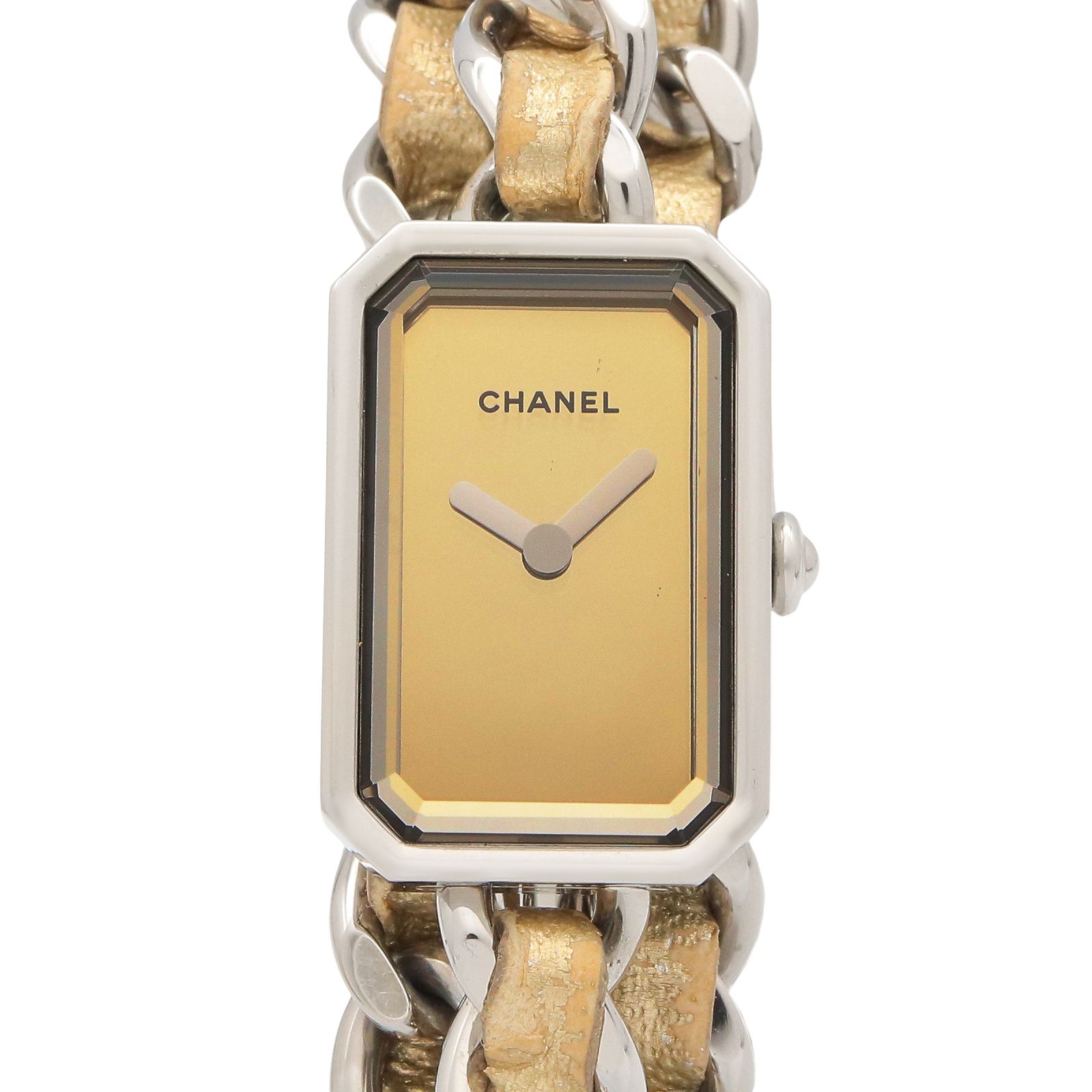 シャネル CHANEL 腕時計 プルミエールロック H5583 ステンレススチール レザー プルミエールロック レディース Used A