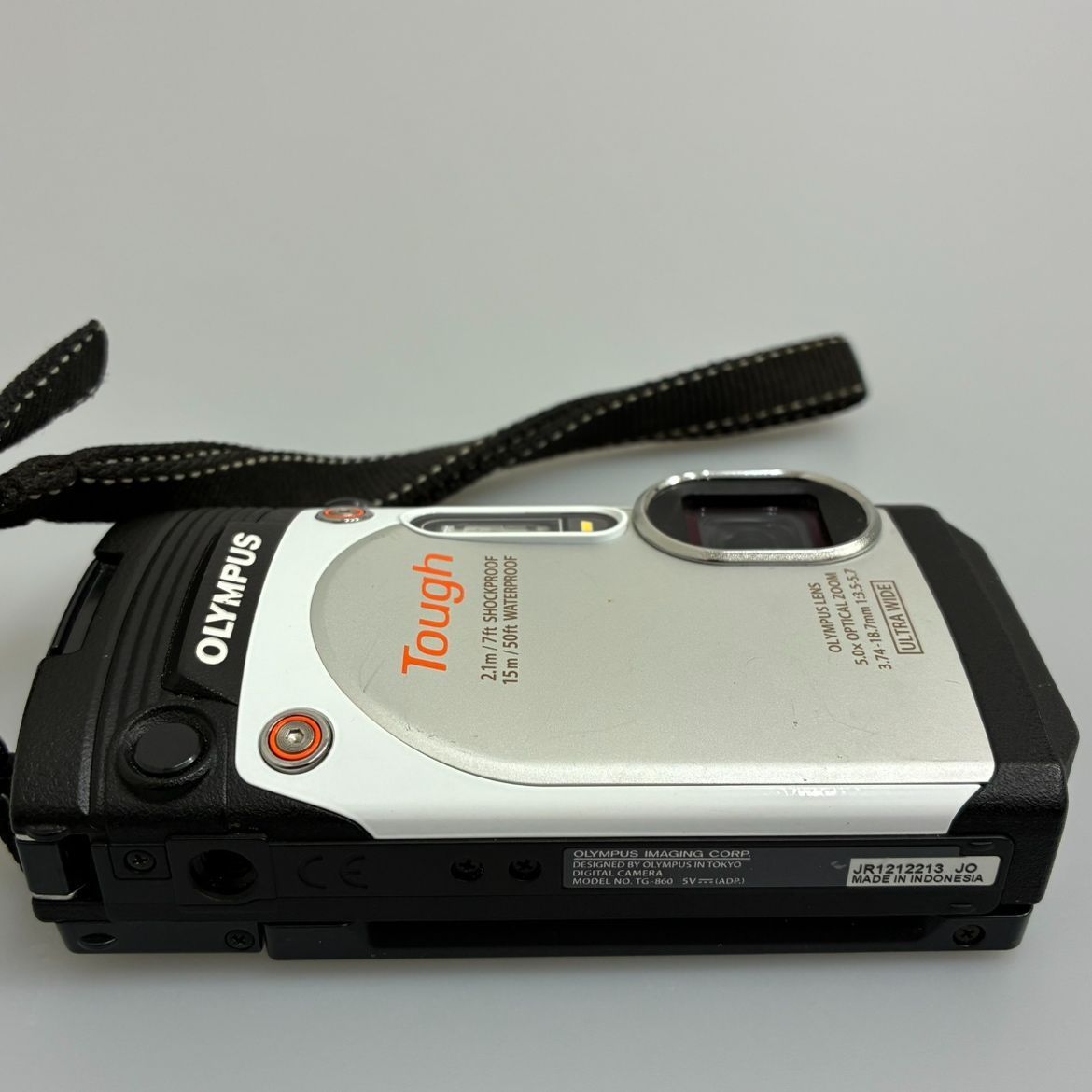 OLYMPUS STYLUS TG-860 Tough 防水デジカメ GPS/Wi-Fi搭載 バッテリー