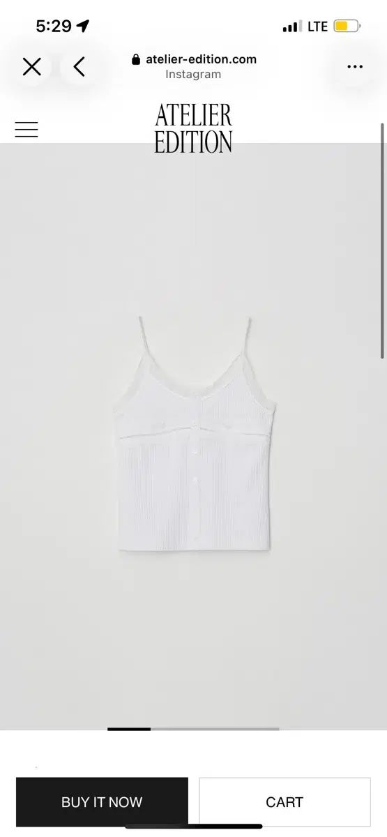 アトリエ エディション レース トリム スリーブレス (white)