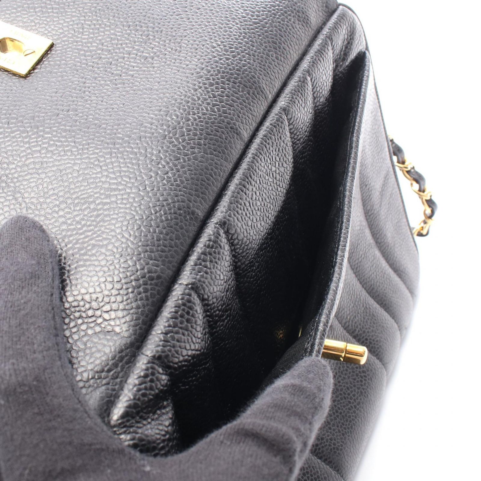 シャネル CHANEL ショルダーバッグ マドモアゼル ココボール ブラック 