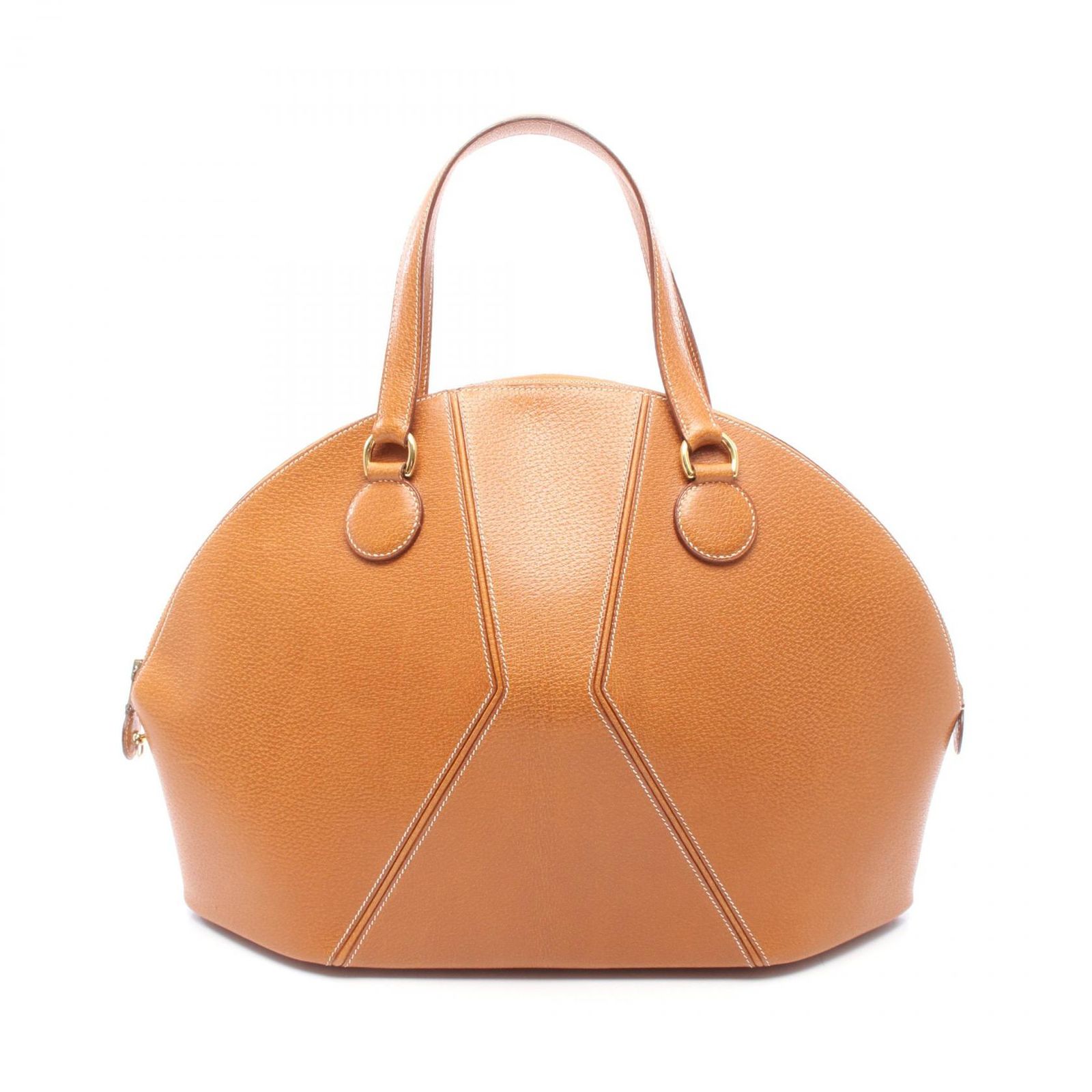 エルメス HERMES トートバッグ イルドボウ ゴールド レザー イルドボウ ゴールド レディース Used B