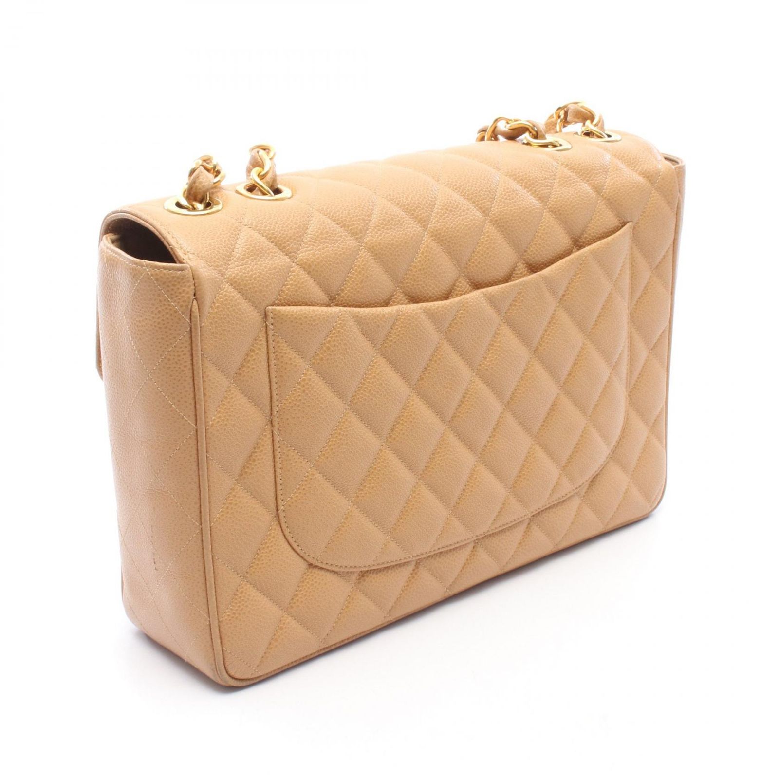シャネル CHANEL ショルダーバッグ デカマトラッセ30 シングルフラップ 