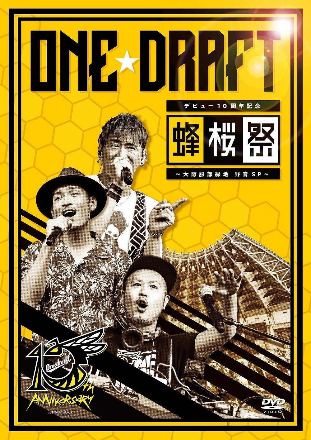 デビュー10周年「蜂桜祭」~大阪服部緑地 野音SP~ [DVD]