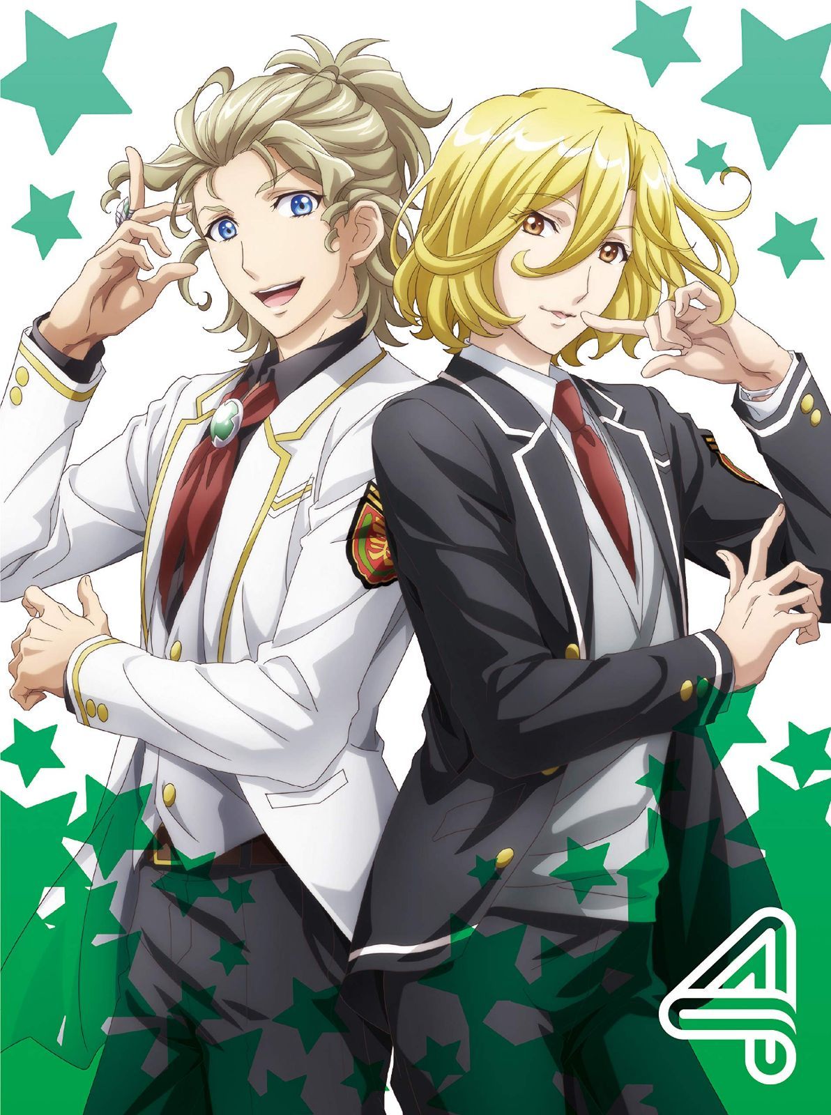 美男高校地球防衛部HAPPY KISS! 4【Blu-ray】