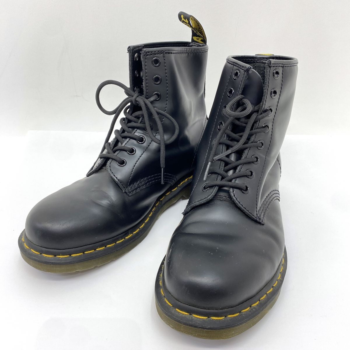 Dr.Martens ドクターマーチン 8ホール ブーツ UK8 27cm 11822 ブラック 箱無 ※中古